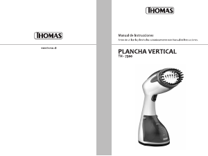 Manual de uso Thomas TH-7300 Vaporizador de prendas