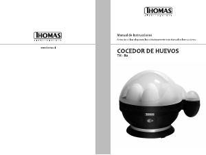 Manual de uso Thomas TH-80 Cocedor de huevos