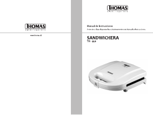 Manual de uso Thomas TH-950 Grill de contacto