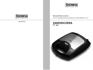 Manual de uso Thomas TH-956 Grill de contacto