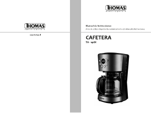 Manual de uso Thomas TH-141Di Paulista Máquina de café