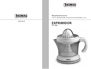 Manual de uso Thomas TH-1210 Exprimidor de cítricos
