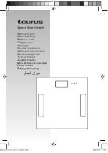 Instrukcja Taurus Syncro Glass Complet Waga