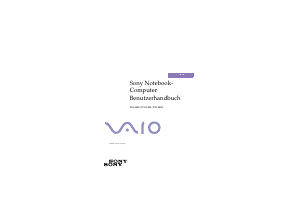 Bedienungsanleitung Sony Vaio PCG-F409 Notebook