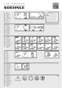 Manual de uso Soehnle 61502 Page Comfort 100 Báscula de cocina