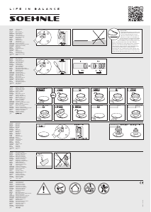 Manual de uso Soehnle 61503 Page Comfort 200 Báscula de cocina