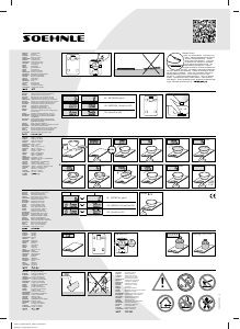 Manual Soehnle 66189 Page Evolution Cântar de bucătărie