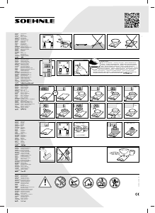 Manual Soehnle 66308 Bamboo Cântar de bucătărie