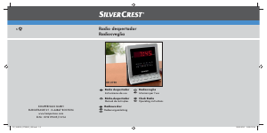 Manual de uso SilverCrest KH 2190 Radiodespertador