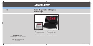 Manual de uso SilverCrest SRD 250 A2 Radiodespertador