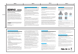 Bedienungsanleitung Renpho EM-2016C Massagegerät