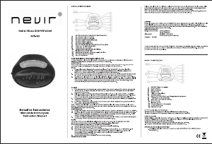 Manual de uso Nevir NVR-327 Radiodespertador