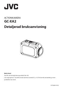 Bruksanvisning JVC GC-XA2 Actionkamera