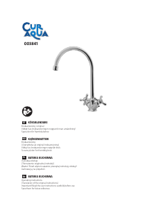 Manual Curaqua 003-841 Faucet