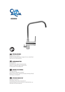 Manual Curaqua 003-843 Faucet