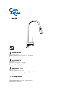 Manual Curaqua 003-844 Faucet