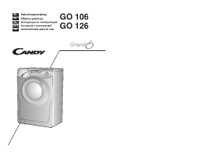 Руководство Candy GrandO GO 106 Стиральная машина