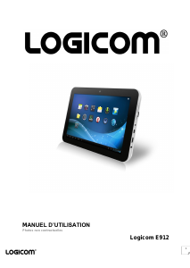 Mode d’emploi Logicom E912 Tablette