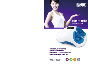 Bedienungsanleitung @tec FMG-70599 Fuss Fit Maxx Massagegerät