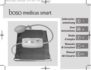 Bedienungsanleitung Boso Medicus Smart Blutdruckmessgerät