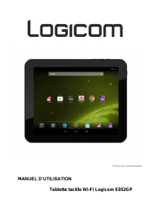 Mode d’emploi Logicom E1052GP Tablette