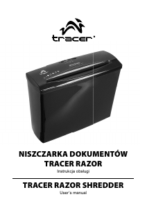 Instrukcja Tracer TRX-503 Niszczarka