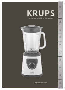 Bruksanvisning Krups KB403111 Perfect Mix Blender