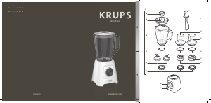 Bedienungsanleitung Krups KB420110 Blendforce Standmixer