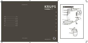 Manual de uso Krups VB320E10 BeerTender Tirador de bebidas