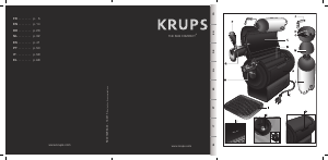 Manual de uso Krups VB641810 The Sub Compact Tirador de bebidas