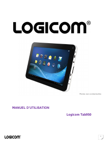 Mode d’emploi Logicom TAB950 Tablette