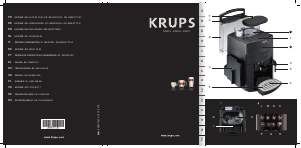 Manual de uso Krups EA815A10 Máquina de café espresso