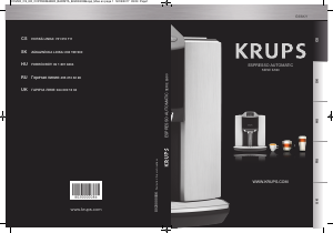 Használati útmutató Krups EA907831 Presszógép