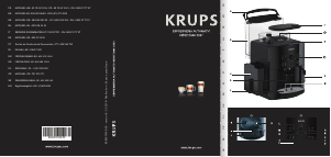 Használati útmutató Krups EA811810 Presszógép