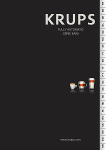 Manual de uso Krups EA891C10 Máquina de café espresso