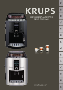 Manual de uso Krups EA8250PE Máquina de café espresso