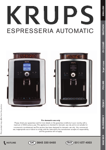 Instrukcja Krups EA8050PE Ekspres do espresso