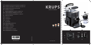 Instrukcja Krups EA829810 Ekspres do espresso