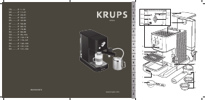 Manual Krups XP345810 Espressor