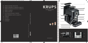 Bruksanvisning Krups EA880E10 Espressomaskin