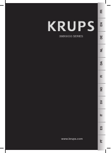 Manual de uso Krups GN903131 3Mix 9000 Deluxe Batidora de varillas