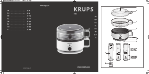 Bruksanvisning Krups F2307010 Ovomat Super Eggkoker