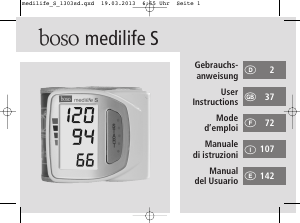 Manual Boso Medilife S Blood Pressure Monitor
