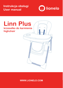 Manual Lionelo Linn Plus Baby High Chair