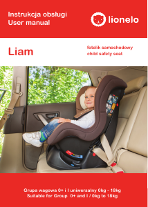 Bedienungsanleitung Lionelo Liam Autokindersitz