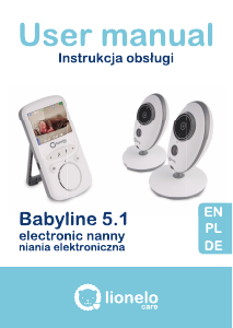 Instrukcja Lionelo Babyline 5.1 Niania elektroniczna