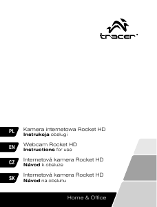 Manuál Tracer Rocket HD Webová kamera