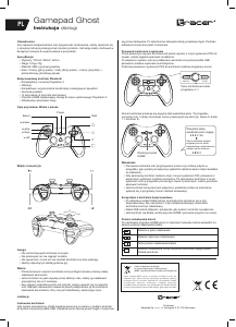 Handleiding Tracer Ghost Gamecontroller