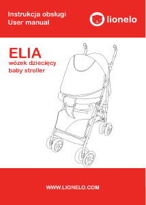 Handleiding Lionelo Elia Kinderwagen