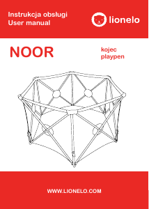 Manual Lionelo Noor Playpen